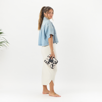 ALOHA COLLECTION SMALL / FALL FLOWERS / BLACK/SANDSTONE