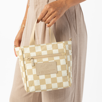 ALOHA COLLECTION CROSSBODY / CHECKMATE / CREAM/DUNE