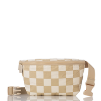 ALOHA COLLECTION MINI HIP PACK /  CHECKMATE / CREME/DUNE