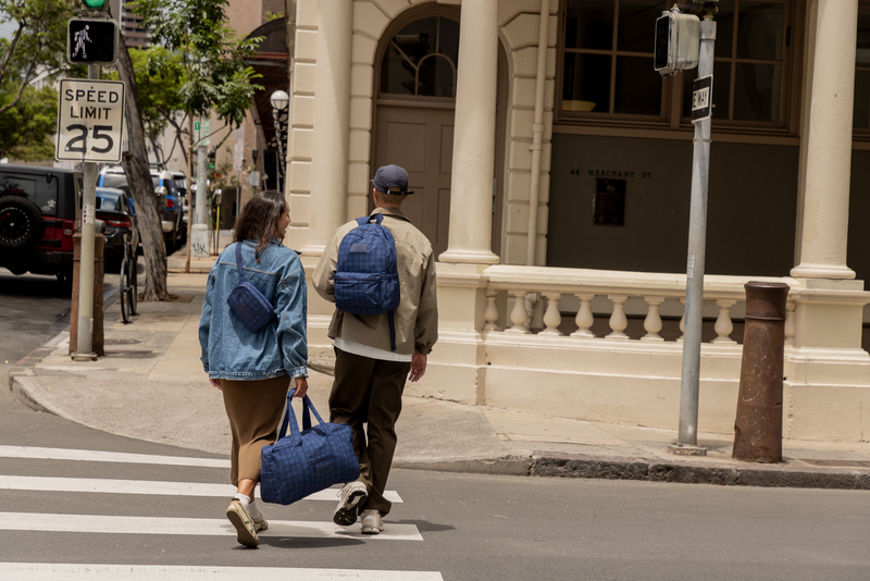 ALOHA COLLECTION KEEP IT LIGHT BACKPACK / PALAKA / NAVY