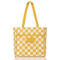 ALOHA COLLECTION GO-TO TOTE / PUA CHECK / HOT MUSTARD