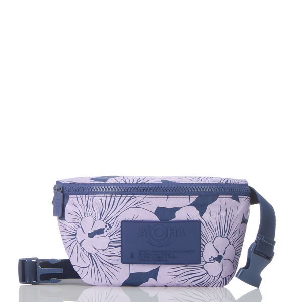 ALOHA COLLECTION MINI HIP PACK / PURAU / LILAC NAVY