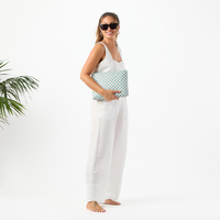 ALOHA COLLECTION MID / PETITE CHECK / TIDE SANDSTONE