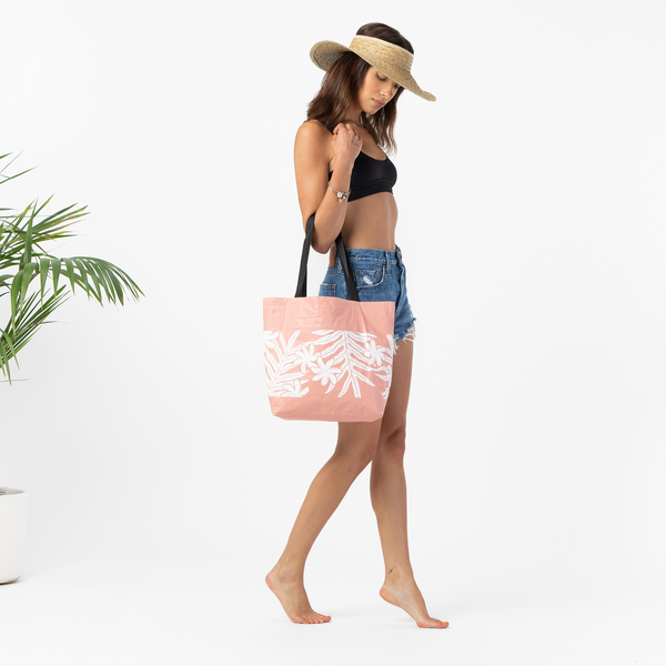 ALOHA COLLECTION REVERSIBLE TOTE / LAUA'E / RUST