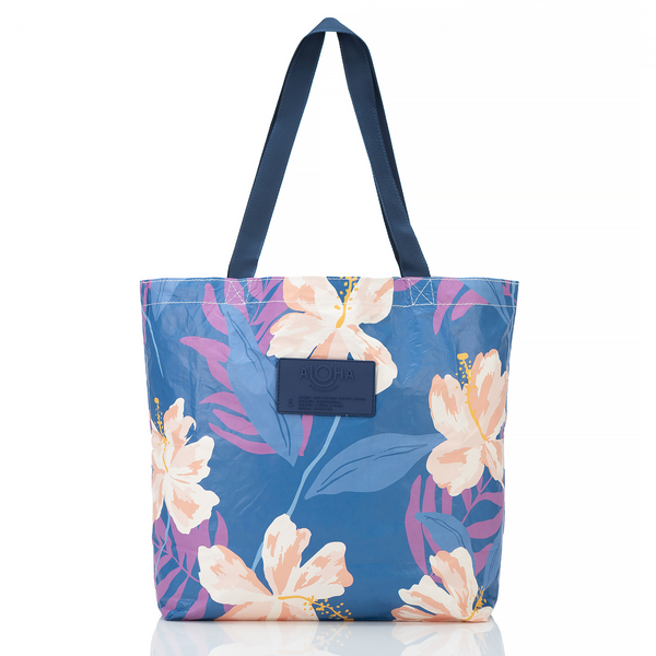 ALOHA COLLECTION REVERSIBLE TOTE / ADRIFT / SERENE