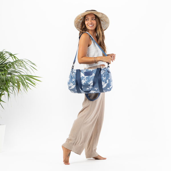 ALOHA COLLECTION DUFFLE / PEKELO / VINTAGE BLUE – Work It Out