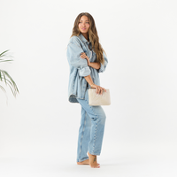 ALOHA COLLECTION SMALL / ARECA / LATTE/SANDSTONE
