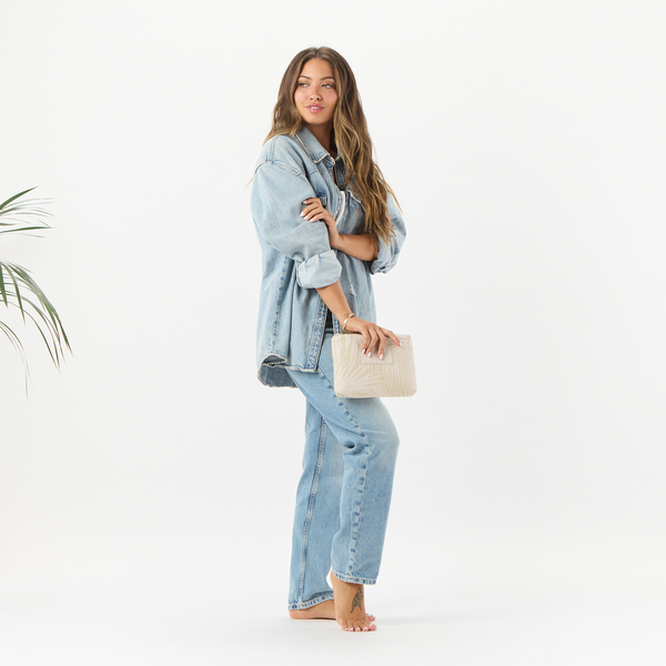 ALOHA COLLECTION SMALL / ARECA / LATTE/SANDSTONE