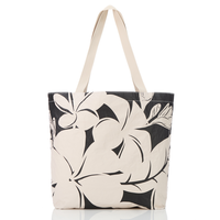 ALOHA COLLECTION  REVERSIBLE TOTE / MELIA / BLACK SANDSTONE