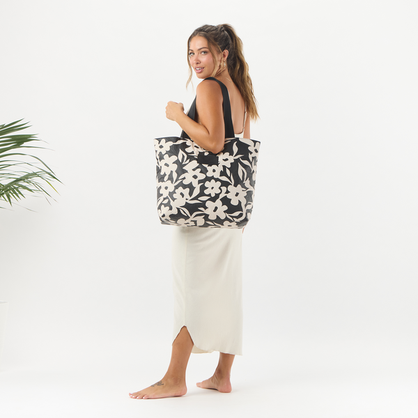 ALOHA COLLECTION DAY TRIPPER / FALL FLOWERS / BLACK/SANDSTONE