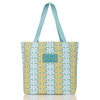 ALOHA COLLECTION REVERSIBLE TOTE / LEI LIFE / HONEY/TIDE