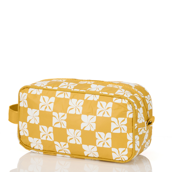 ALOHA COLLECTION DOPP KIT / PUA CHECK / HOT MUSTARD