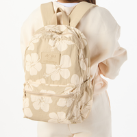 ALOHA COLLECTION KEEP IT LIGHT BACKPACK / HANA HOU / CREME/DUNE