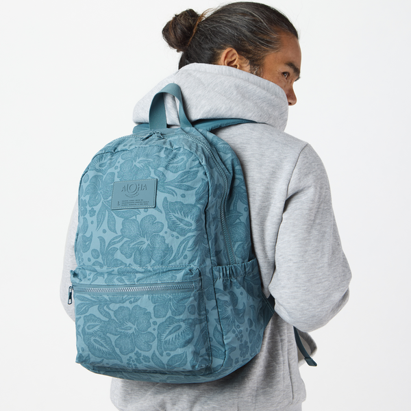 ALOHA COLLECTION KEEP IT LIGHT BACKPACK / BREEZY / SLATE