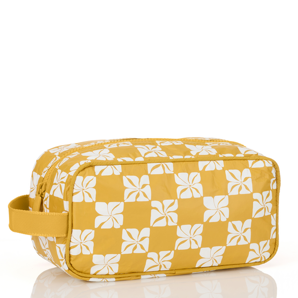 ALOHA COLLECTION DOPP KIT / PUA CHECK / HOT MUSTARD