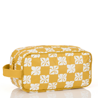 ALOHA COLLECTION DOPP KIT / PUA CHECK / HOT MUSTARD