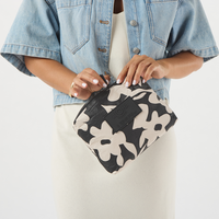ALOHA COLLECTION SMALL / FALL FLOWERS / BLACK/SANDSTONE