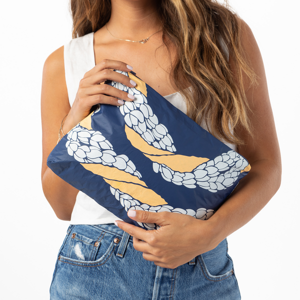 ALOHA COLLECTION MID / LANA'I KAUNA'OA 24 / NAVY