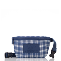 ALOHA COLLECTION MINI HIP PACK /  PALAKA / NAVY ON WHITE