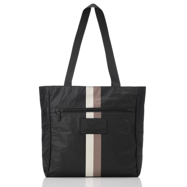 ALOHA COLLECTION GO-TO TOTE / LE VOYAGEUR / CAFFE ON BLACK