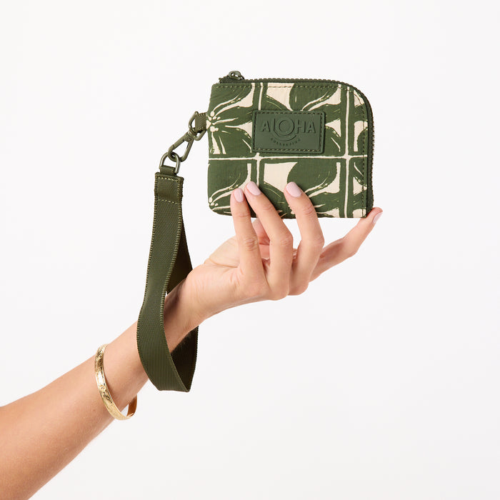 ALOHA COLLECTION WRISTLET / LATTICE / OLIVE
