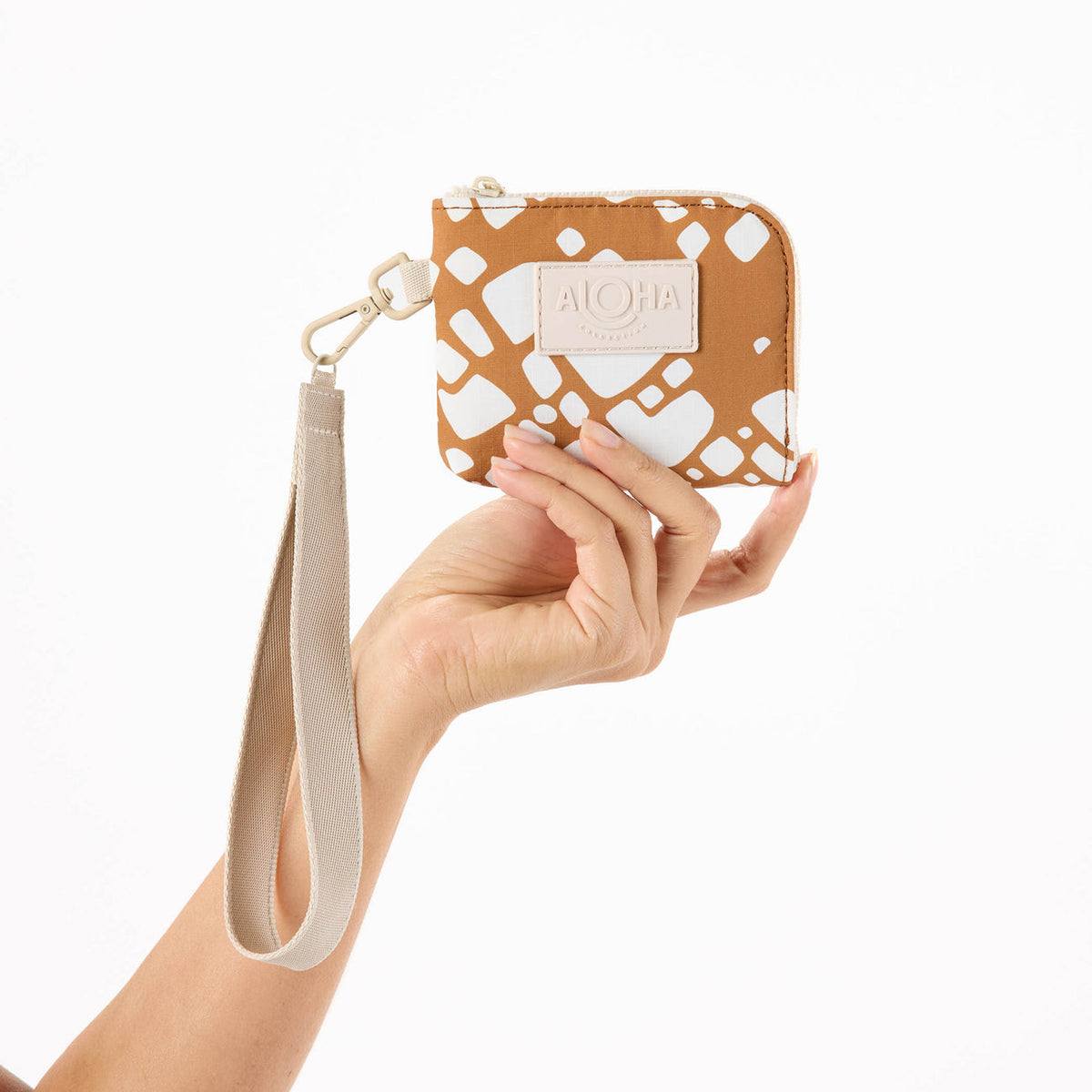 ALOHA COLLECTION WRISTLET / TEXTILE CONE / BROWN SUGAR