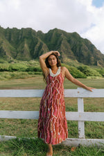 YIREH AILA DRESS - LEI STAND (HONUA)