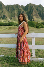 YIREH AILA DRESS - LEI STAND (HONUA)