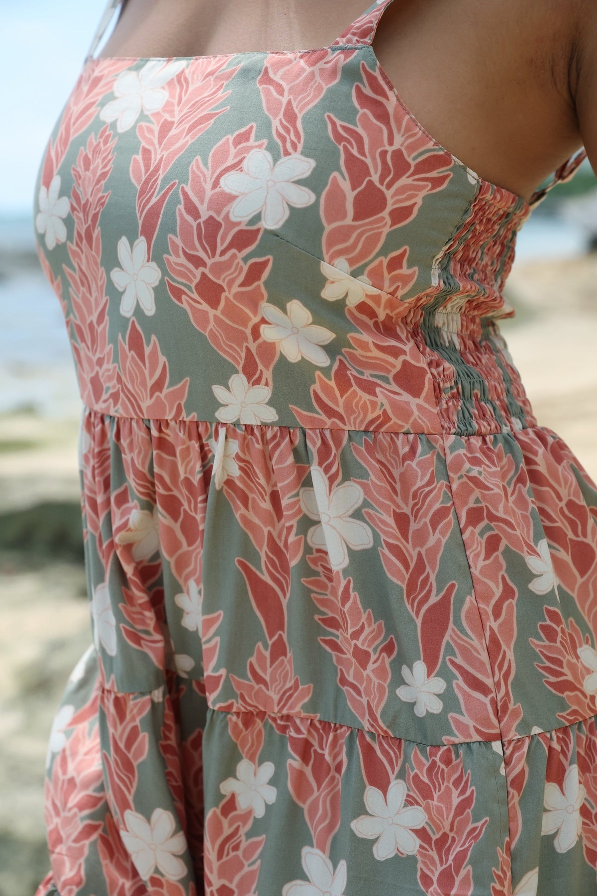 YIREH RUBY DRESS - TIARE GINGER JADE