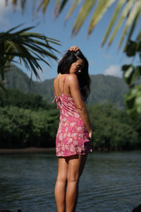 YIREH YARA DRESS - SHELLS & PUA (PINK)