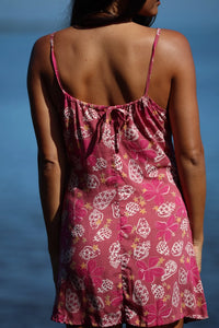 YIREH YARA DRESS - SHELLS & PUA (PINK)
