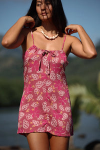 YIREH YARA DRESS - SHELLS & PUA (PINK)