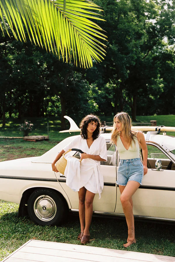RHYTHM STAPLE DEMIN SHORT - BLUE WASH