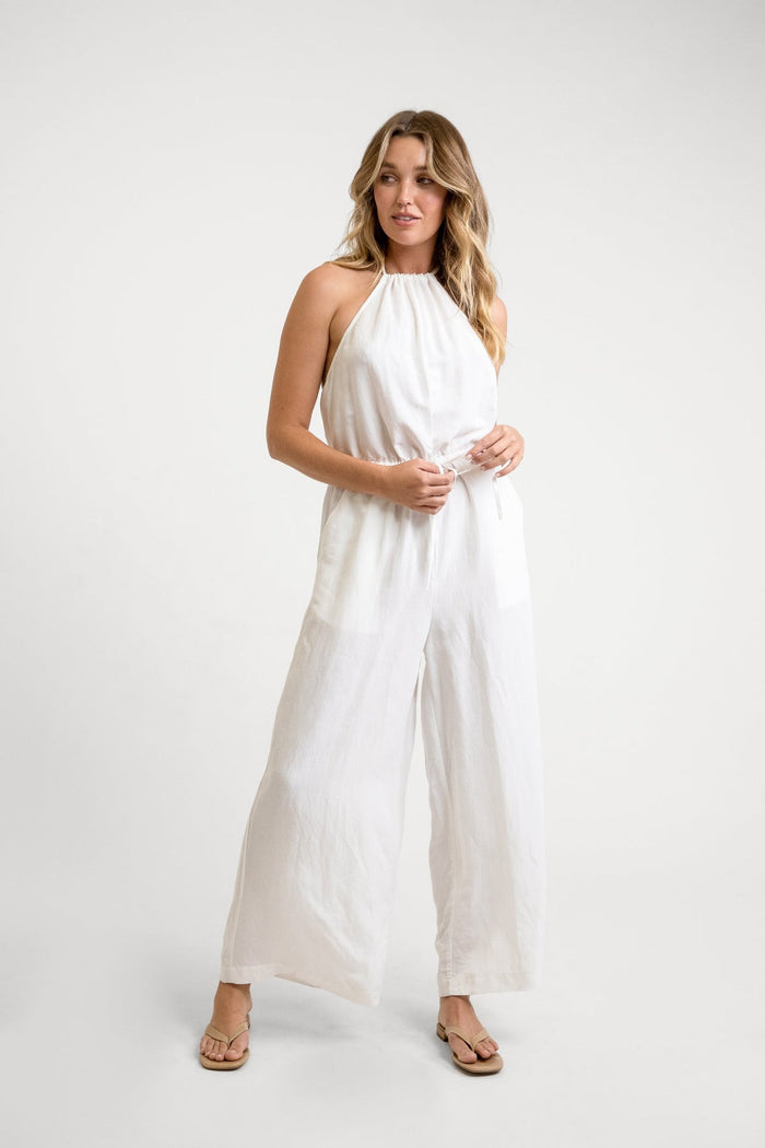RHYTHM AMARA HALTER JUMPSUIT