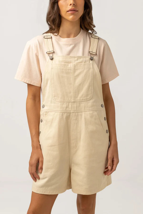 RHYTHM TIDE SHORT OVERALL - ECRU