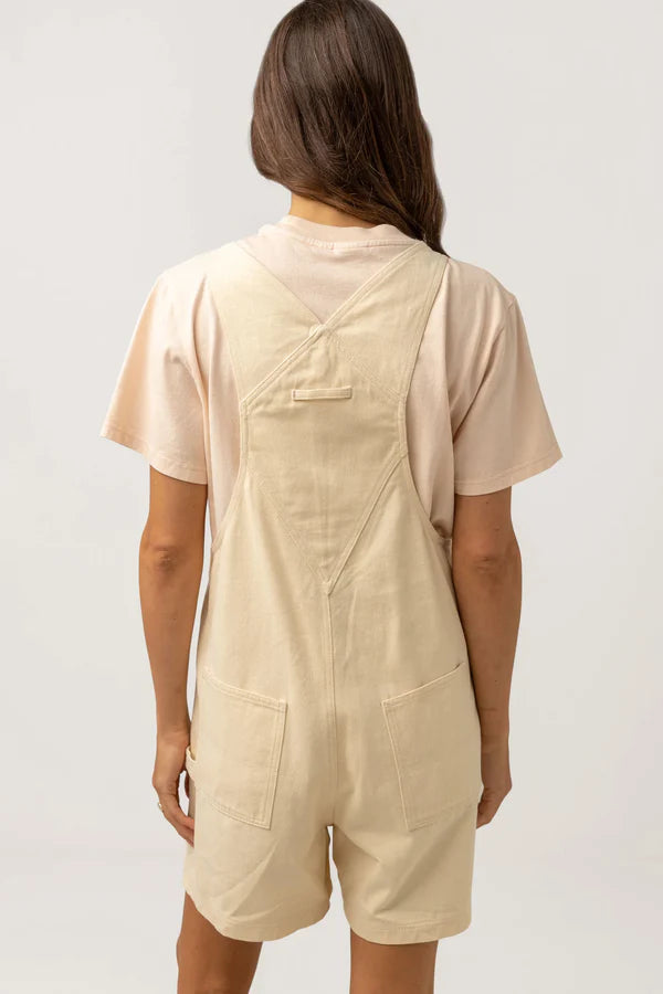RHYTHM TIDE SHORT OVERALL - ECRU