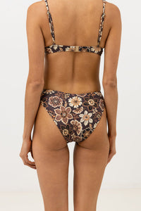 RHYTHM CANTABRIA FLORAL HOLIDAY PANT - BROWN