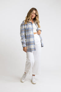 RHYTHM OVERSIZED SHACKET - SKY