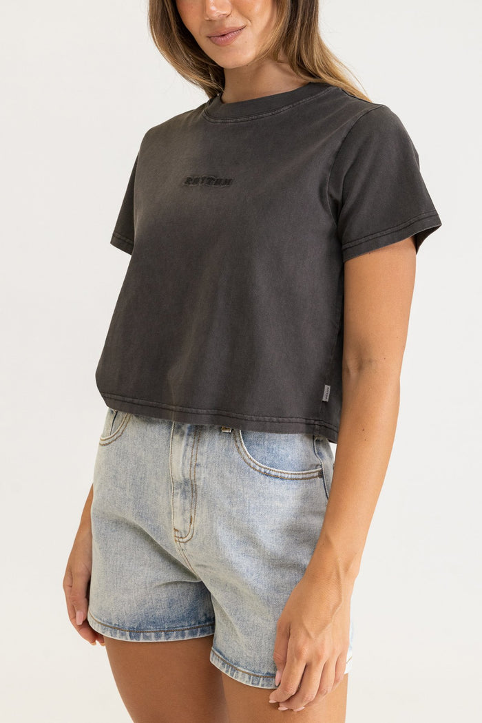 RHYTHM VINTAGE CROPPED TEE
