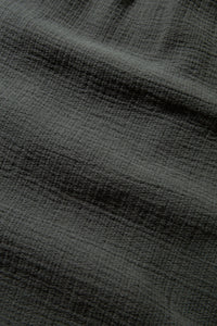 RHYTHM TEXTURED LINEN JAM - DARK TEAL