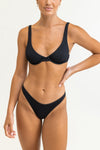 RHYTHM PALM SPRINGS UNDERWIRE TOP - BLACK