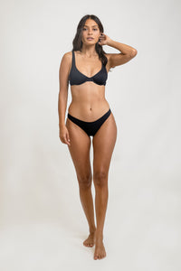 RHYTHM  PALM SPRINGS UNDERWIRE TOP | BLACK