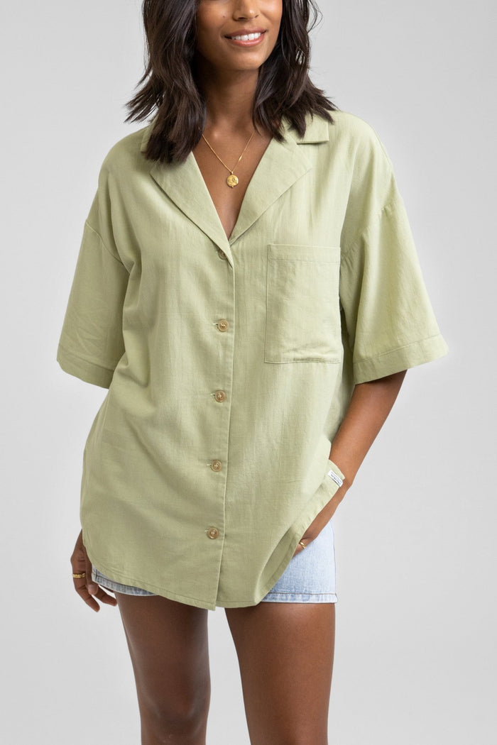 RHYTHM DAYBREAKER SHIRT - SAGE