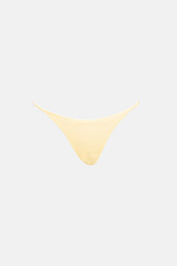 RHYTHM ISLA RIB STRING PANT - BUTTER YELLOW