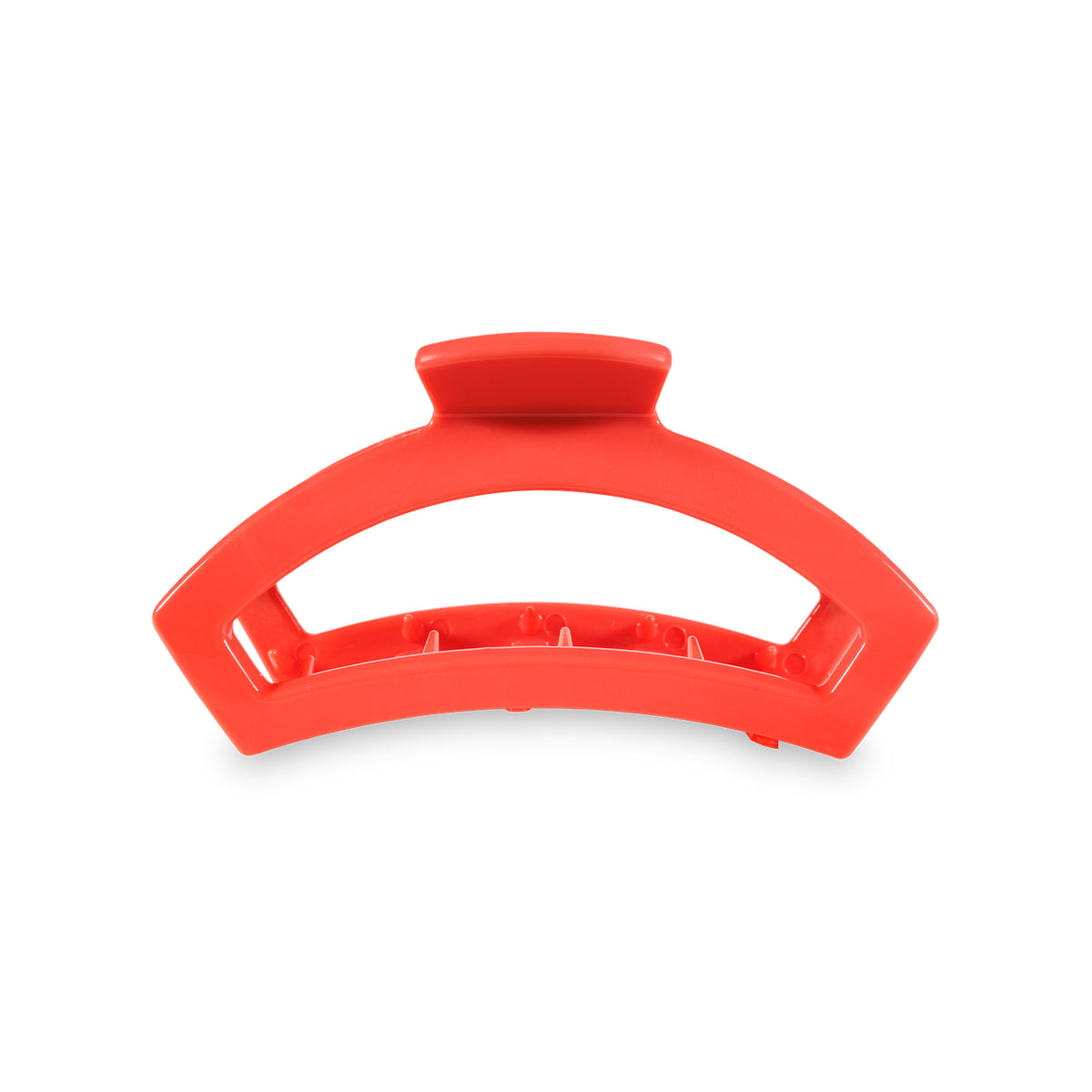 TELETIES OPEN MEDIUM HAIR CLIP - CORAL