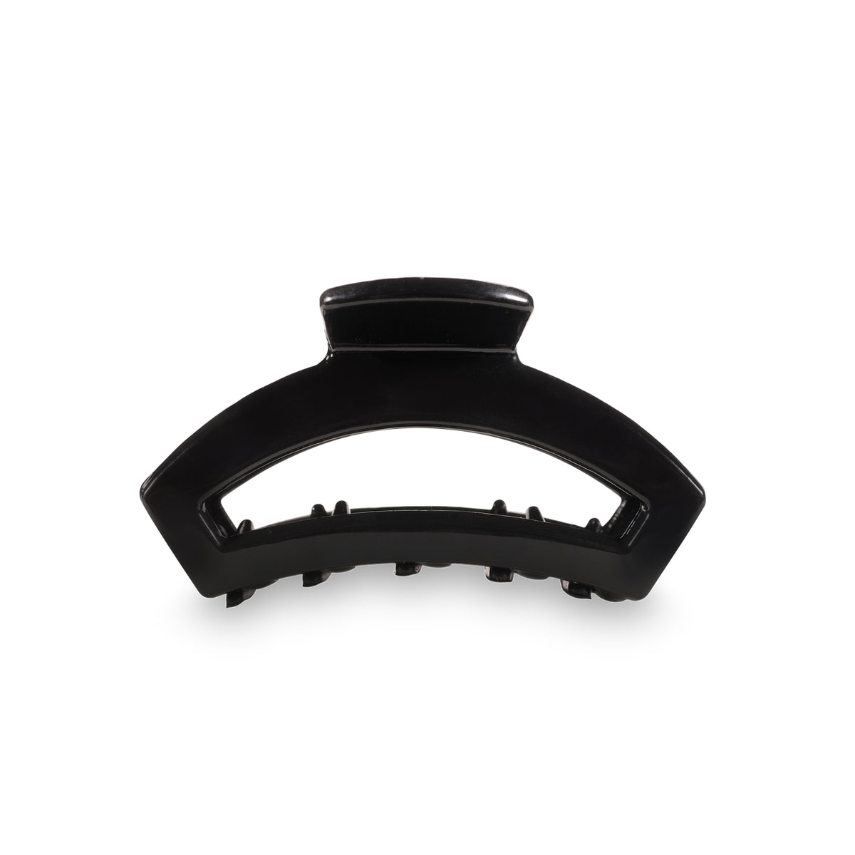 TELETIES OPEN TINY HAIR CLIP - JET BLACK