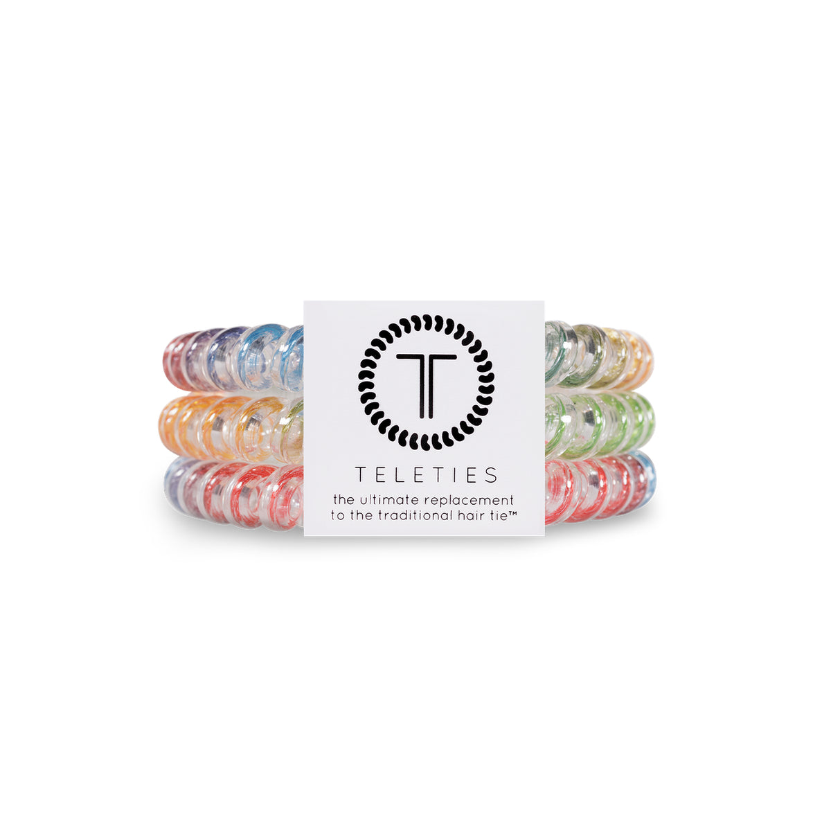 TELETIES HAIR TIE SMALL - RAINBOW ROPE