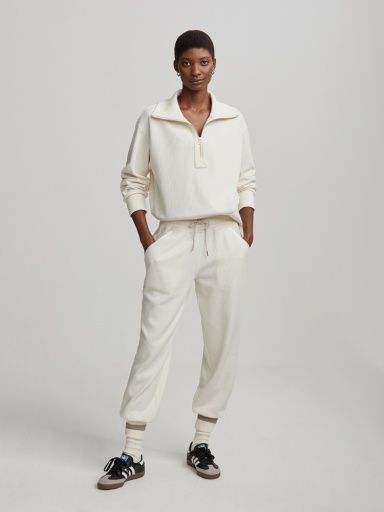 VARLEY ASCOT SWEAT PANTS - EGRET