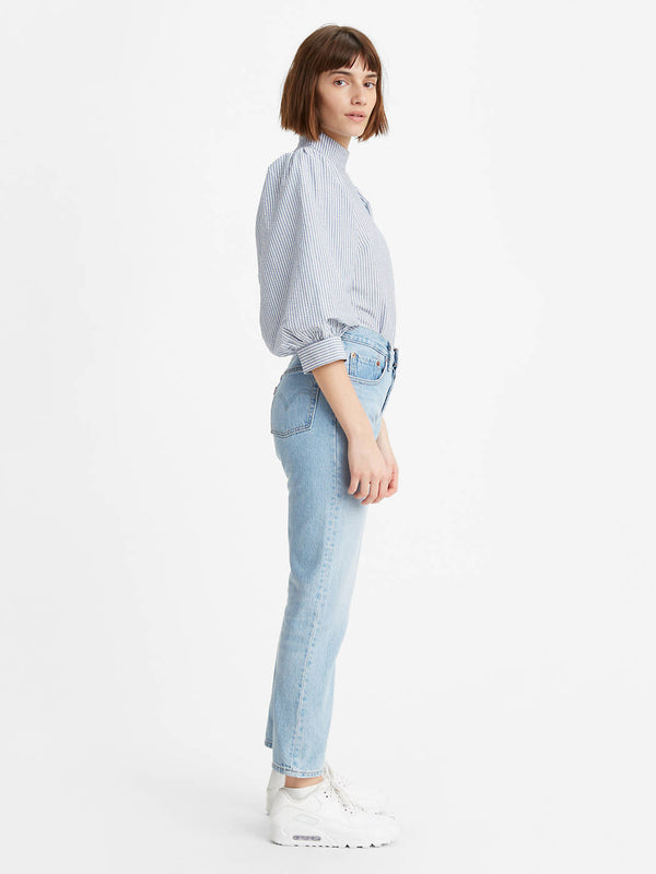 LEVIS 501 ORIGINAL CROPPED JEANS - 0124