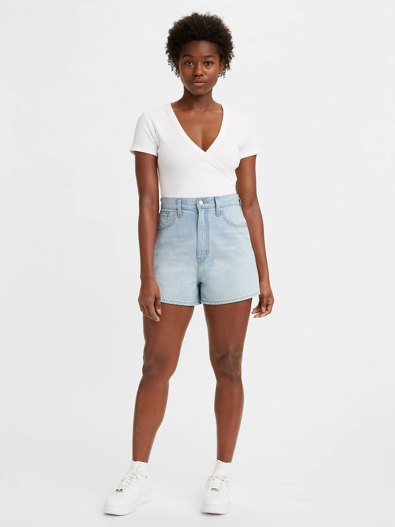 LEVIS HIGH LOOSE SHORTS - 0001